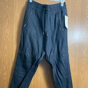 Athleta Cabo linen joggers, NWT, size 6